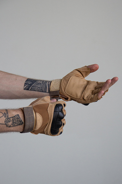 Тактичні SGEMPIRE рукавички Gloves TT Бежевий (8015698) - зображення 2