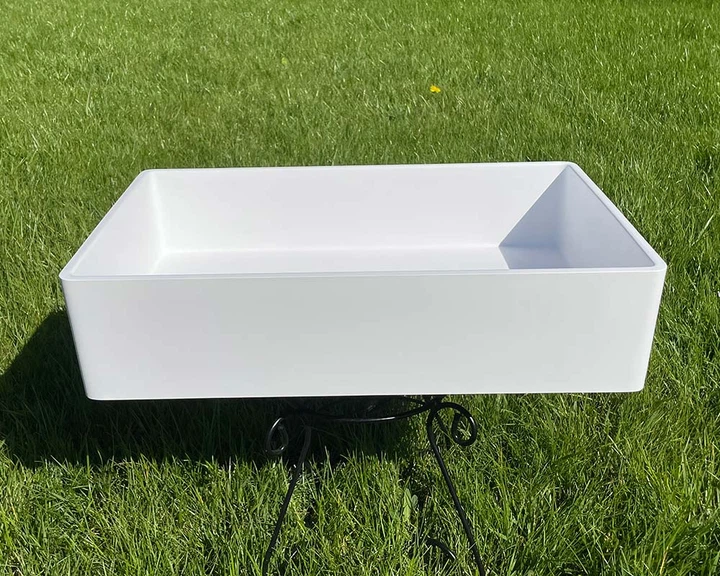Умывальник Snail «Тоскана» 600*380мм Белый MAT 171А100M - изображение 6