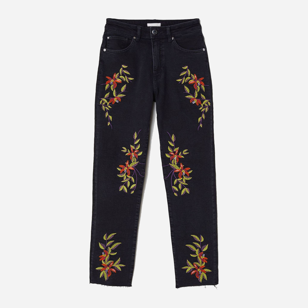 Джинсы Regular Fit женские H&M 6442887RP12 36 Черные (PS2030000177318_KAY2000001295953) 