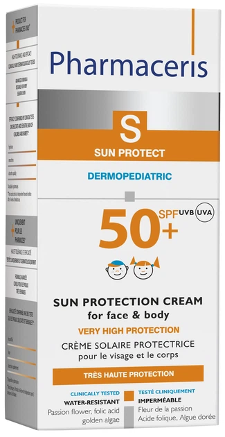 Сонцезахисний крем для обличчя та тіла Pharmaceris S Sun Protection для дітей і новонароджених SPF50+ 125 мл (5900717149618) - зображення 2