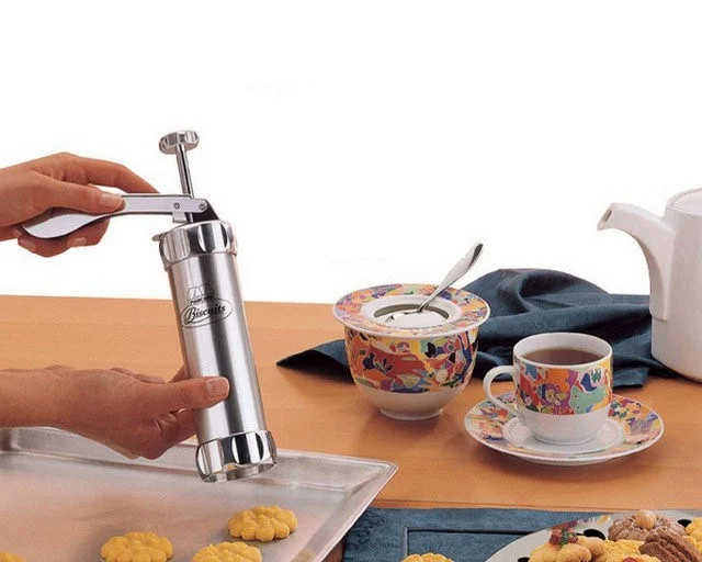 Кондитерський шприц Biscuits прес для печива 24 насадок - зображення 8