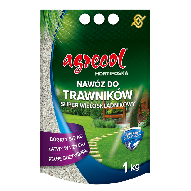 Удобрение для газона Hortifoska Agrecol 1 кг – фото, отзывы ...