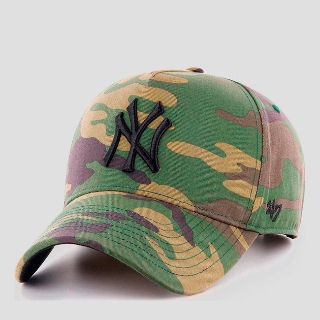 Кепка 47 Brand Dt Grove Yankees B-GRVSP17CNP-CM One Size Камуфляж (193676085041)
