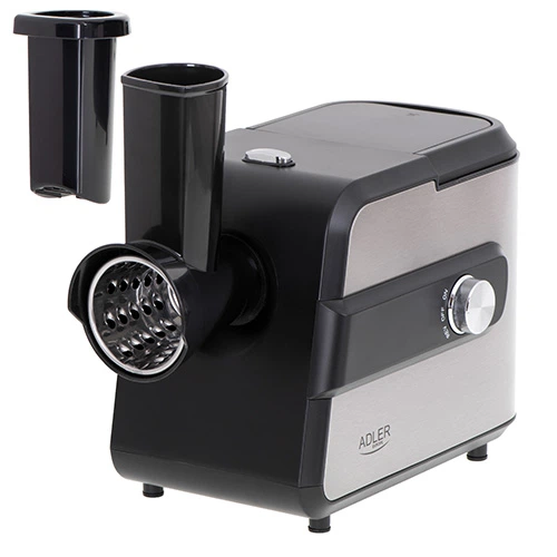 Мясорубка Adler AD 4813 2000 Вт Черно-серебристый (102827984) - изображение 4