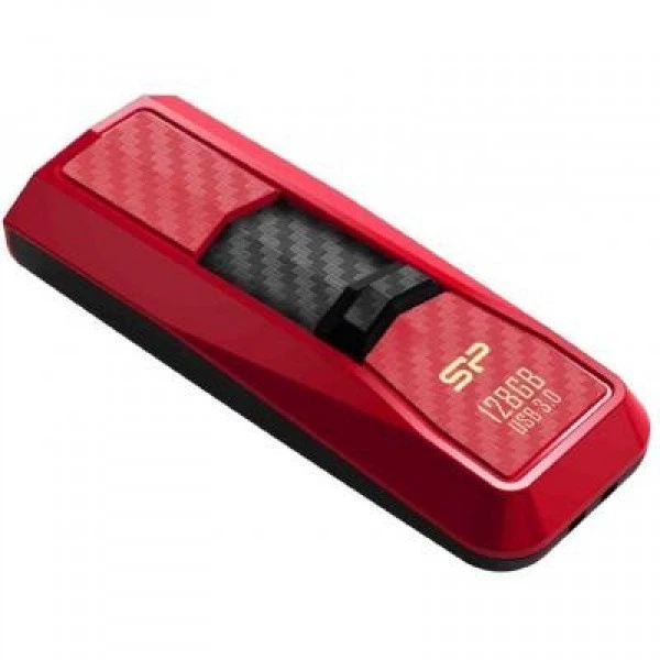 USB флеш накопичувач Silicon Power 128Gb Blaze B50 Red USB 3.0 (SP128GBUF3B50V1R) (240219) - Фото 3 USB флеш накопичувач Silicon Power 128Gb Blaze B50 Red USB 3.0 (SP128GBUF3B50V1R) (240219) - зображення 3