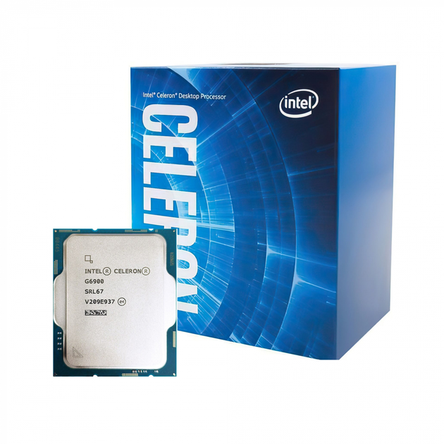 Процессор INTEL Celeron G6900 (2C/2T, 3.4GHz, 4MB, LGA1700) BOX – фото ...