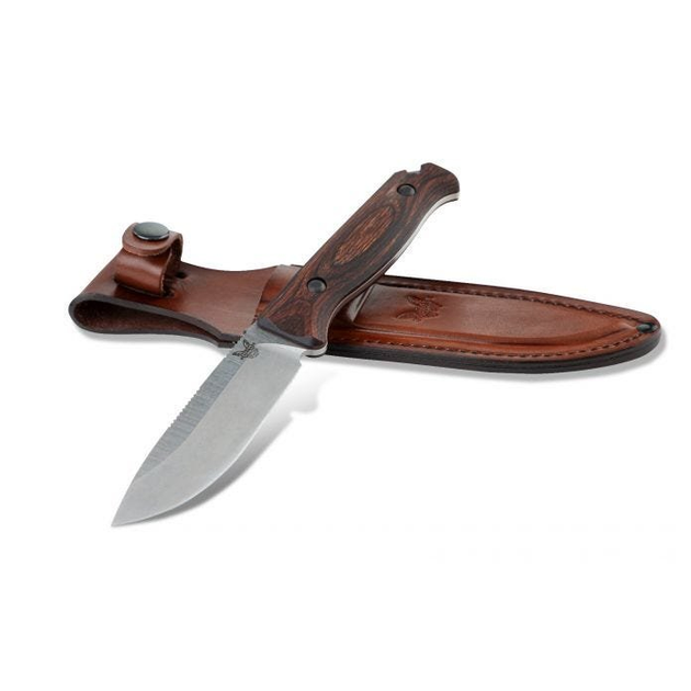 Ніж Benchmade Saddle Mountain Skinner, дерево - зображення 2