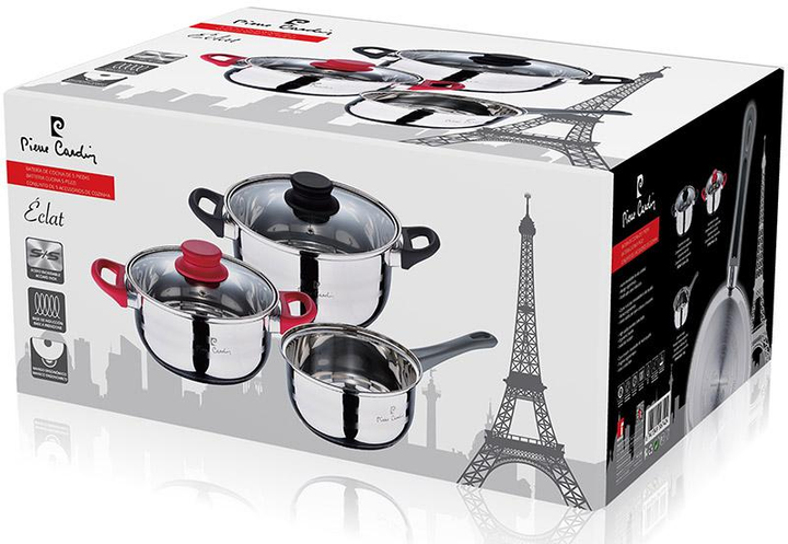 Набір кухонного посуду 2 каструлі, ківш Bergner DP97355 – низкие цены ...