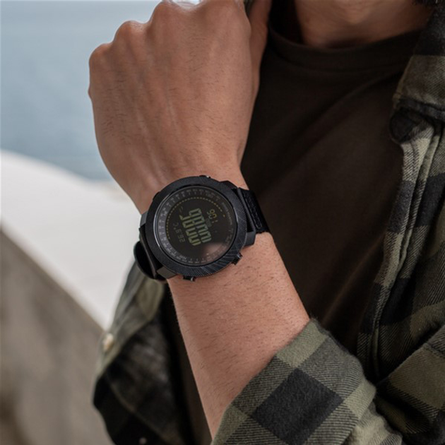 Мужские часы North Edge Apache Green, 2 ремешка в комплекте - изображение 10