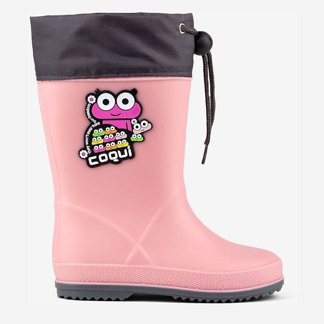 Детские резиновые сапоги для девочки Coqui Rainy Collar 8508-100-6225 ...