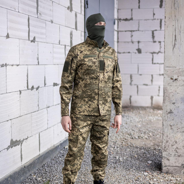 Чоловічий армійський костюм для ЗСУ Tactical тактична форма Піксель 52 розмір 7065 TR_2628 - зображення 1