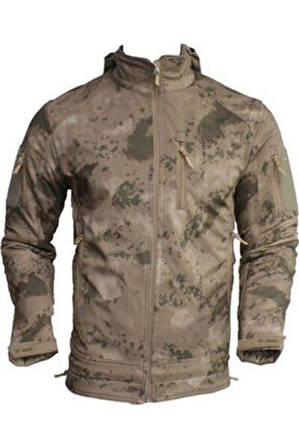 Куртка мужская тактическая Мультикам Combat Турция Софтшел Soft-Shell ВСУ (ЗСУ) S 8634 койот TR_3540 - изображение 1