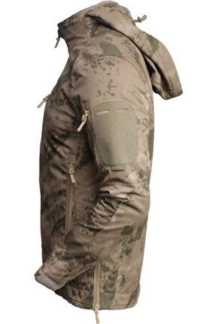 Куртка мужская тактическая Мультикам Combat Турция Софтшел Soft-Shell ВСУ (ЗСУ) S 8634 койот TR_3540 - изображение 2