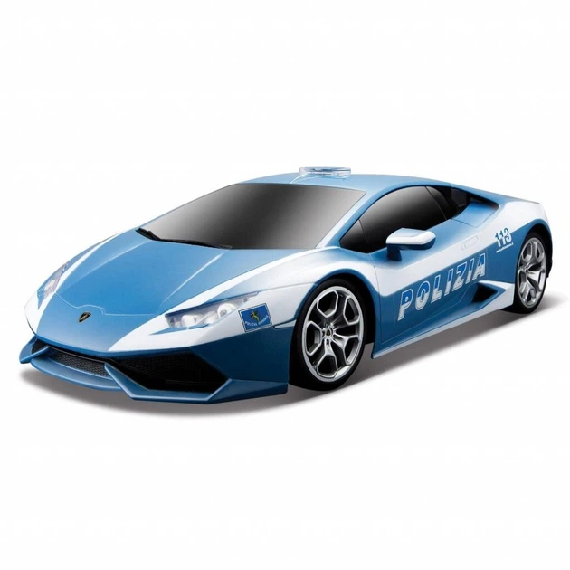 Машина Maisto Lamborghini Huracan Polizia (1:24) синий металлик