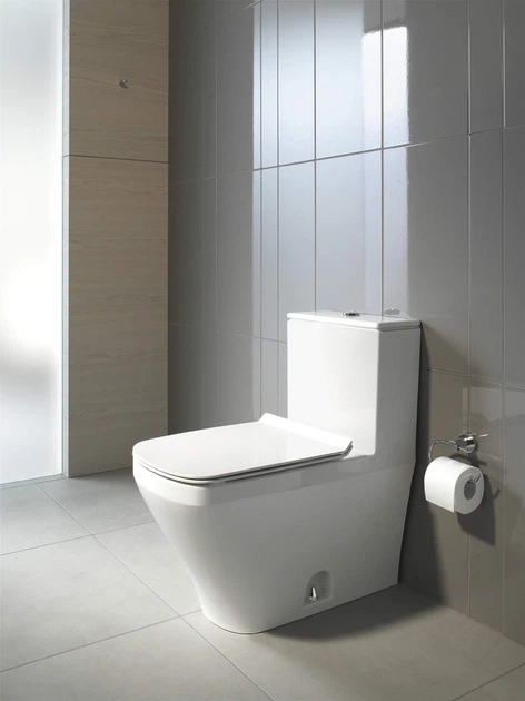 Сидіння для унітазу DURAVIT DURASTYLE 0063790000 із мікроліфтом дюропласт 359x433мм швидкознімне 170мм між кріпленнями біле - зображення 3