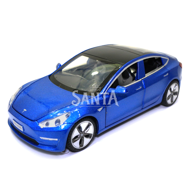 Машинка металева Tesla «AutoExpert» Тесла синій звук, світло 15*5*7 см (12803W) - зображення 2