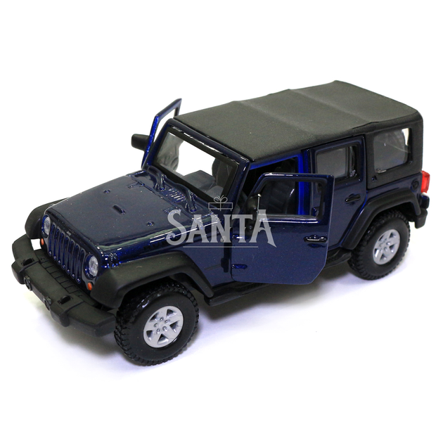 Машинка металлическая Jeep Wrangler Unlimited Rubicon «Bburago» Джип Вранглер синий 13*6*5 см (18-43012) - Фото 6 Машинка металлическая Jeep Wrangler Unlimited Rubicon «Bburago» Джип Вранглер синий 13*6*5 см (18-43012) - зображення 6