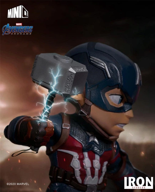 Figurka Iron Studios Marvel Captain America Avangers: Endgame (Kapitan Ameryka) (0736532715531) - obraz 4