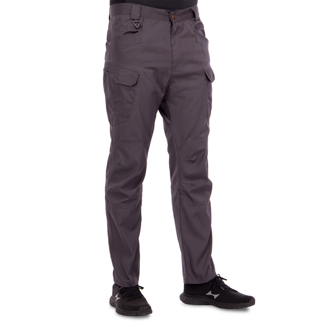 Качественные мужские тактические штаны брюки с карманами для города военные летние ZEPMA Серые (0370) L - изображение 1