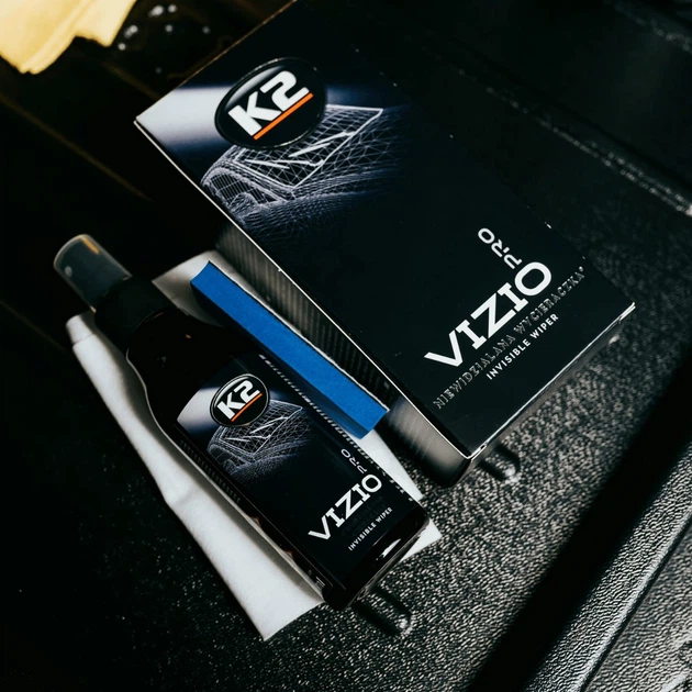 Засіб для скла антидощ K2 з аплікатором та мікрофіброю професійний VIZIO PRO 150 мл (K20539) - зображення 7