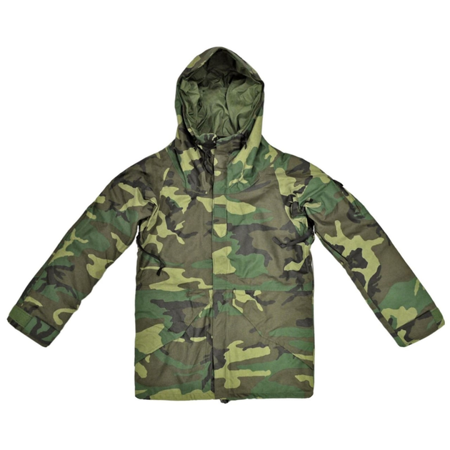 Армійська водонепроникна камуфляжна куртка Gore-tex розмір L - зображення 1