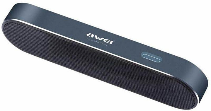 Портативна акустика AWEI Y220 Bluetooth Speaker Grey - зображення 1