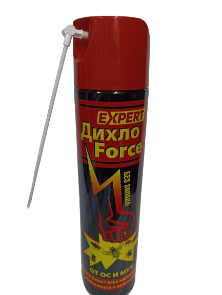 Комплект универсальных инсектицидных средств аэрозоль «Дихло Force Expert» 400+600 мл/компл. Lider Kosmetik - изображение 3