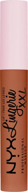 Акція на Рідка матова помада для губ NYX Professional Makeup Lip Lingerie XXL Matte відтінок 26 4 мл від Rozetka