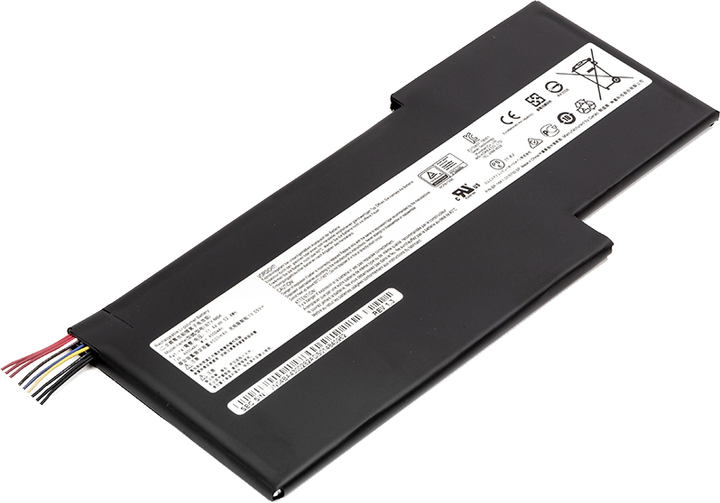 Аккумулятор для ноутбуков MSI GS63VR (BTY-M6K) 11.4 V 4500 mAh original ...