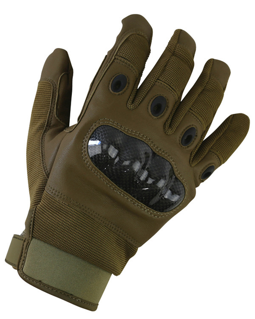 Рукавички тактичні KOMBAT UK Predator Tactical Gloves, койот, M-L - изображение 1