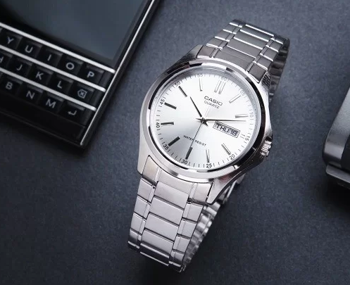 Мужские наручные часы CASIO MTP-1239D-7ADF Серебро - изображение 2