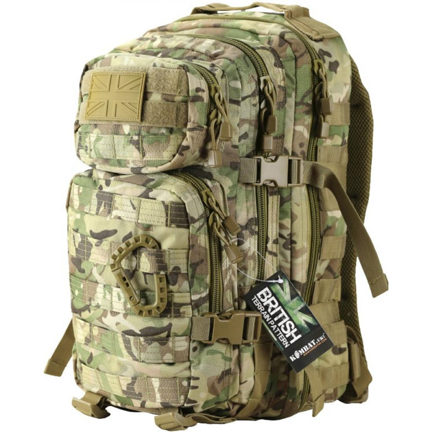 Тактичний рюкзак Kombat UK Small Assault Pack 28L Мультикам - зображення 1