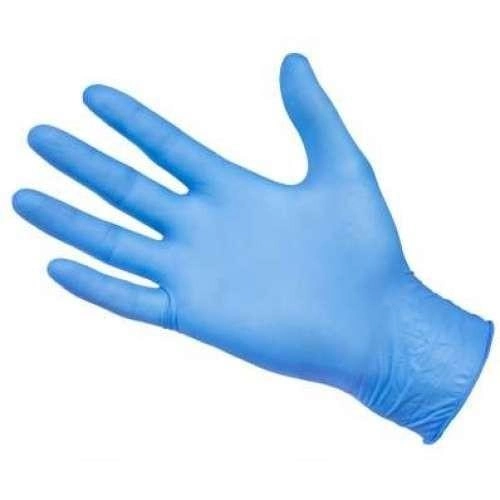 Нітрилові рукавички Medicom SafeTouch Slim Blue розмір ХS блакитні 100 шт - зображення 1