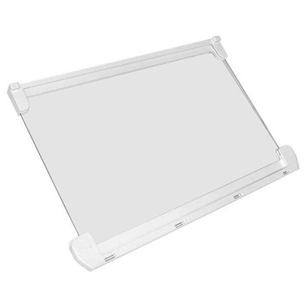 Скляна полиця з накладками для холодильника Indesit 488000517626, C00517626 - Фото 1 Скляна полиця з накладками для холодильника Indesit 488000517626, C00517626 - изображение 1