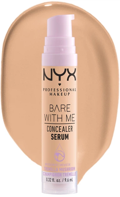 Консилер-сироватка NYX Professional Makeup Bare With Me 04 Beige 9.6 мл (0800897129798) - зображення 3