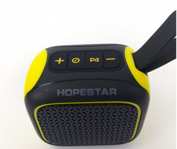 Колонка Bluetooth HOPESTAR A22 Чорна з жовтим (KG-4379) - зображення 3