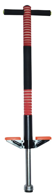 Джампер Пого Стик Pogo Stick (Кузнечик) детский черно-красный, палка ...