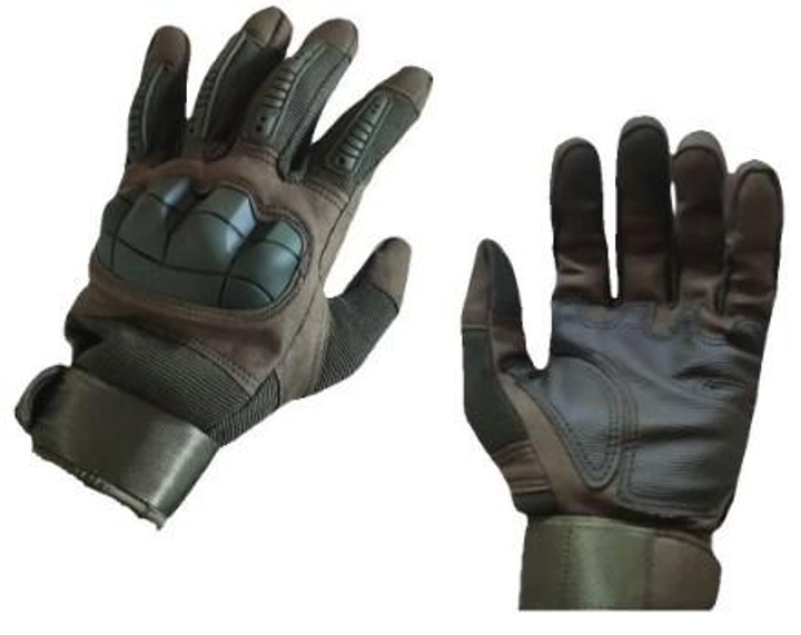 Тактичні рукавички для армії ЗСУ M M-Tac FM штурмові Для Армії України - зображення 1