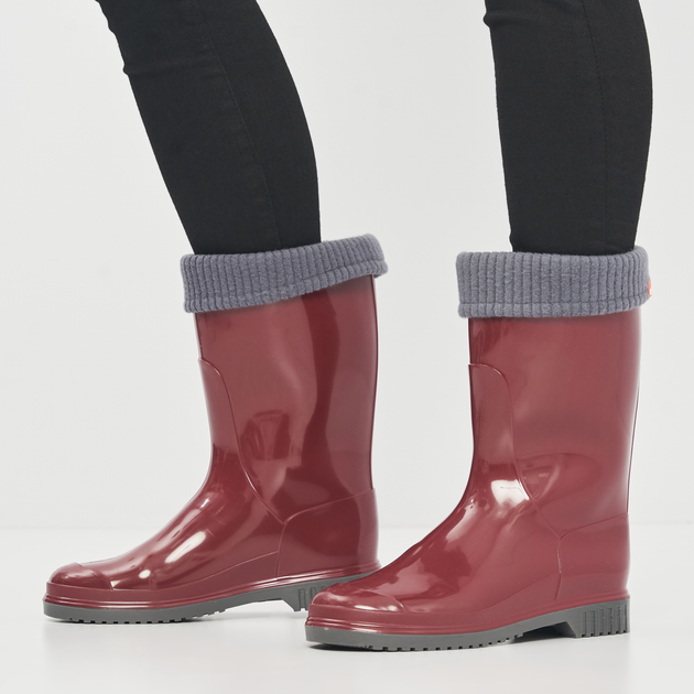 Женские резиновые сапоги высокие Alisa Line Teen 401 38 (24 см ...