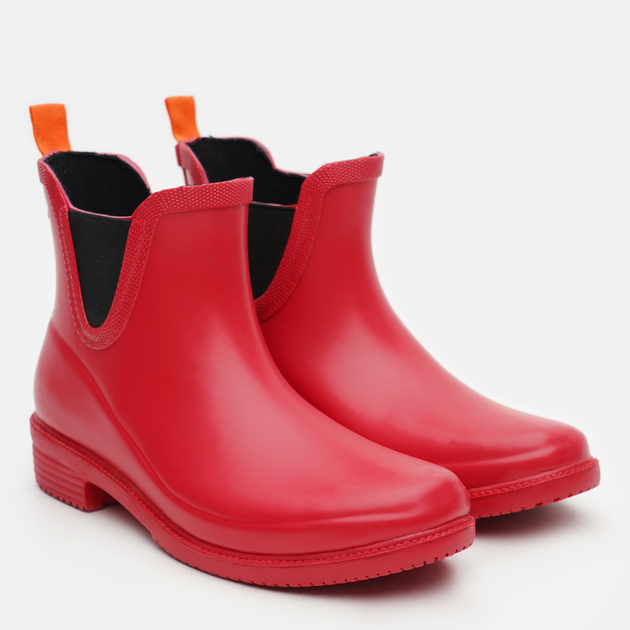 Женские резиновые сапоги Welly 8355 37 24 см Красные (8595662626184 ...