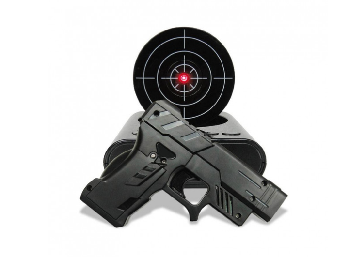 Будильник SUNROZ Gun Alarm Clock з мішенню Чорний (SUN3415) - изображение 2