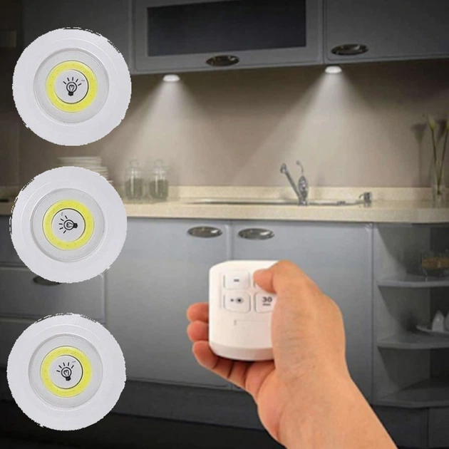 Набор из трёх LED ламп с пультом Multi Function BL 1012 - изображение 6