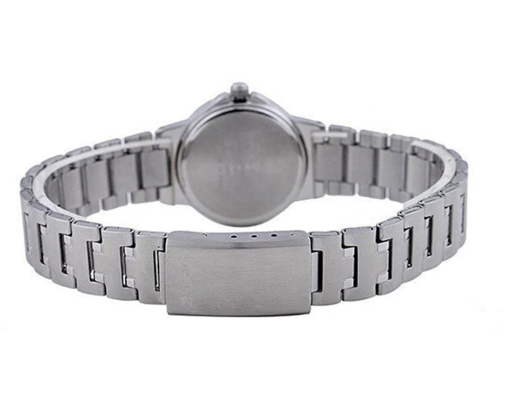 Женские практичные часы Casio LTP-1177A-4A1DF Розовые с серебристым - изображение 5