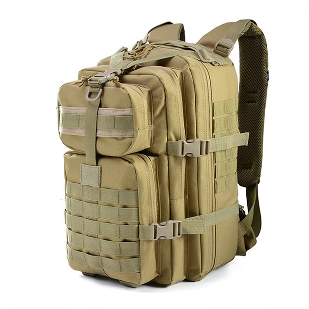 Рюкзак тактический Smartex 3P Tactical 37 ST-099 khaki - изображение 2