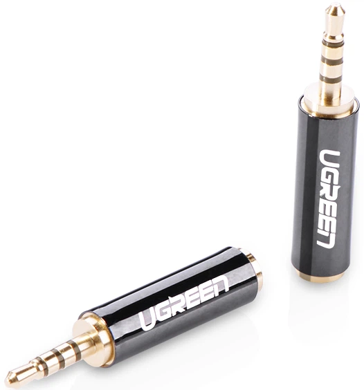 Adapter Ugreen 2.5 mm Male to 3.5 mm Female Adapter (6957303825011) - obraz 2