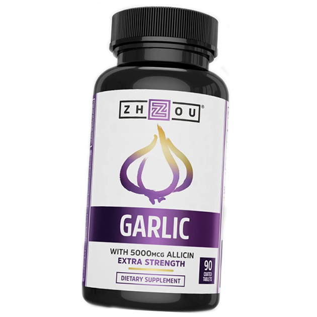 Экстракт Чеснока с Аллицином Garlic With Allicin Zhou Nutrition 90таб 71501007 низкие цены