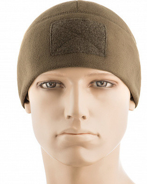 Шапка M-Tac Watch Cap Elite фліс (270г/м2) з липучкою, Dark Olive, М (00-00009006) - зображення 2