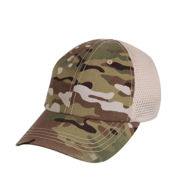 Бейсболка Rothco Mesh Back Tactical Cap із сіткою Камуфляж Універсальний (2000000078168) - зображення 1