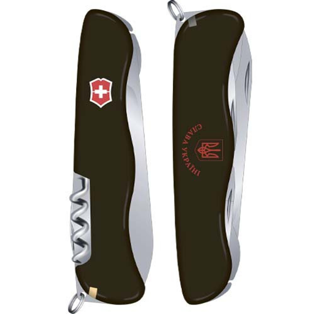 Складаний ніж Victorinox NOMAD UKRAINE 0.8353.3R9 - зображення 1