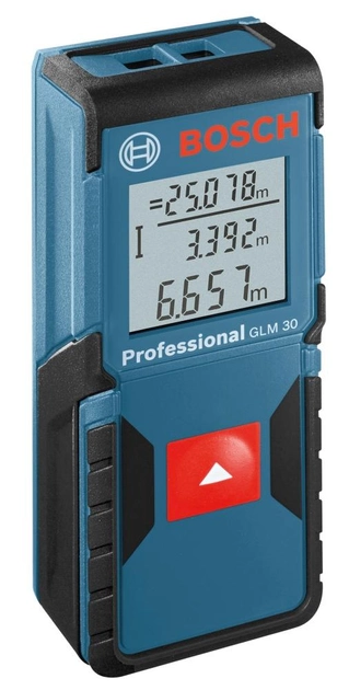 Лазерный дальномер Bosch GLM 30 Professional Bsch0.601.072.500 - изображение 1